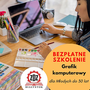 Bezplatny Kurs Grafik Komputerowy Dla Mlodych Do 30 Lat Praca Szukam Pracownika Ogloszenia Drobne Bialystok Online Portal Miejski Bialystok Bialystok 4629665 Strona 1