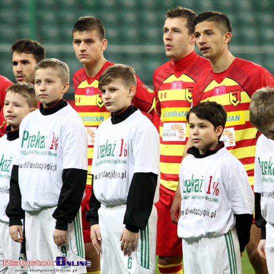 Mecz Legia Warszawa - Jagiellonia Białystok