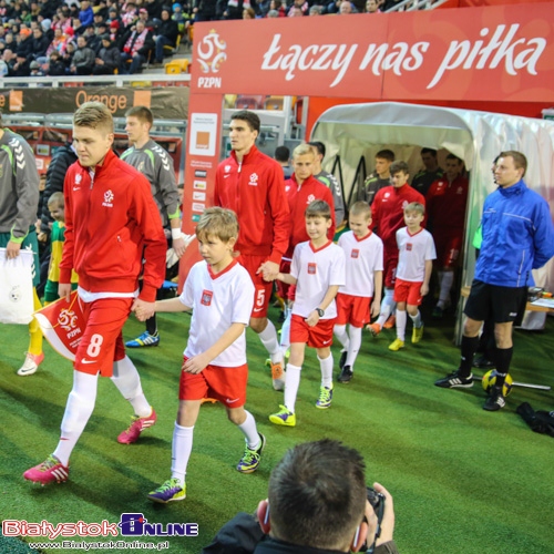 Mecz młodzieżowej reprezentacji Polski z Litwą