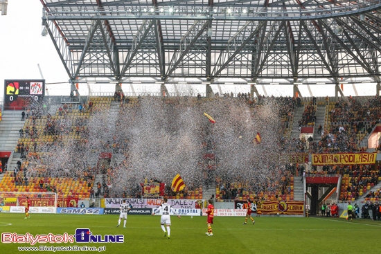 Mecz Jagiellonia Białystok - Zagłębie Lubin