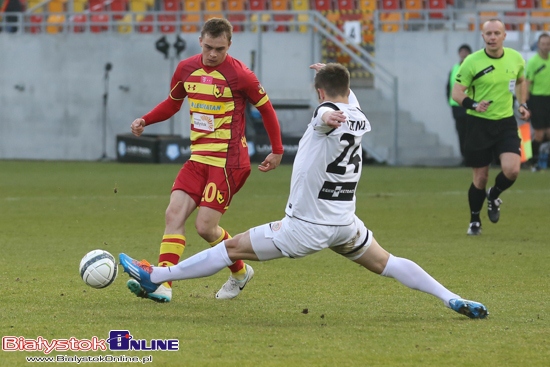 Mecz Jagiellonia Białystok - Zagłębie Lubin