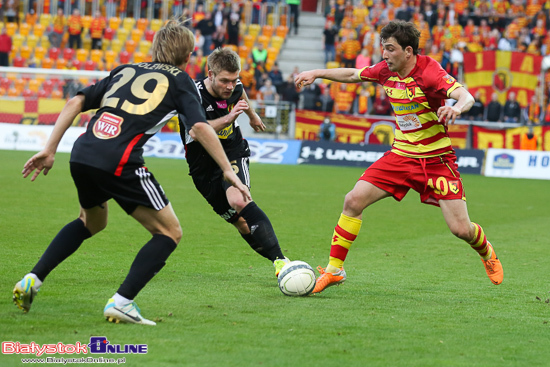 Mecz Jagiellonia Białystok - Korona Kielce