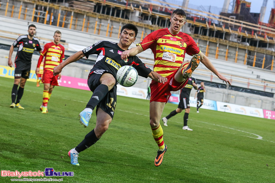 Mecz Jagiellonia Białystok - Korona Kielce