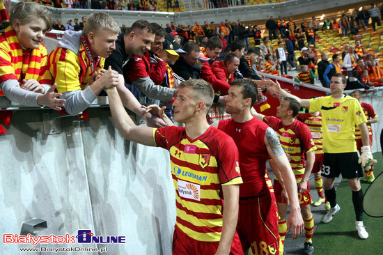 Mecz Jagiellonia Białystok - Piast Gliwice