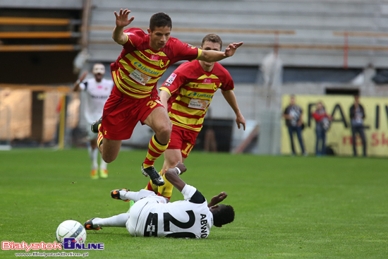 Mecz Jagiellonia Białystok - Zagłębie Lubin