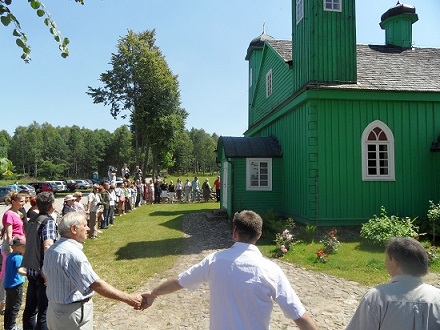 Krąg jedności w Kruszynianach