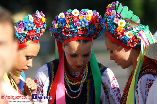 Podlaska Oktawa Kultur. Parada zespołów