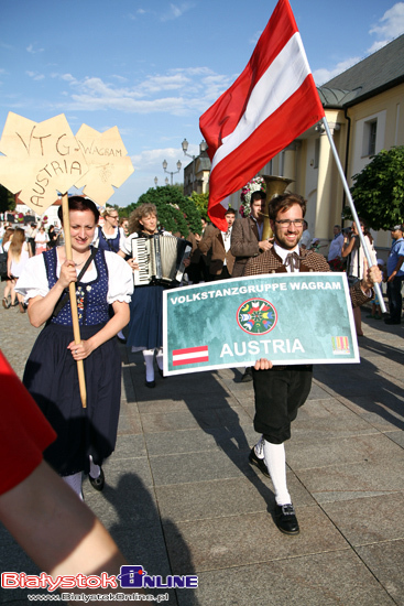 Podlaska Oktawa Kultur. Parada zespołów