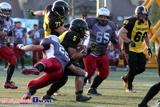 Mecz finałowy PLFA I: Lowlanders Białystok - Husaria Szczecin