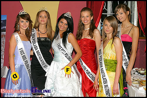 Finał Miss Polonia Podlasia 2007