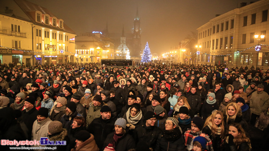 Sylwester miejski na Rynku Kościuszki