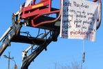 Protest rolników w Knyszynie