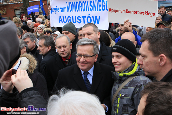 Bronisław Komorowski w Białymstoku