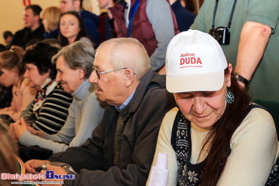 Andrzej Duda w Białymstoku