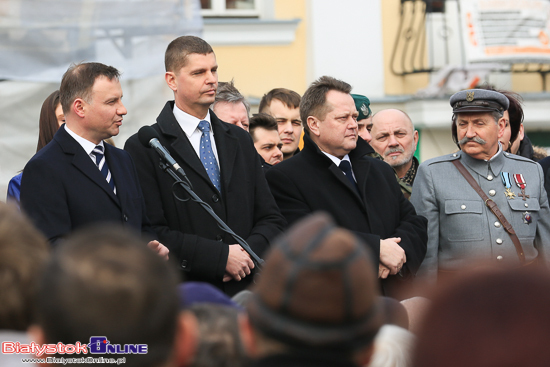 Andrzej Duda w Białymstoku