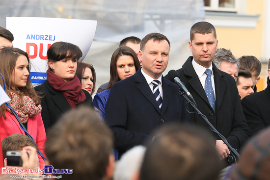 Andrzej Duda w Białymstoku