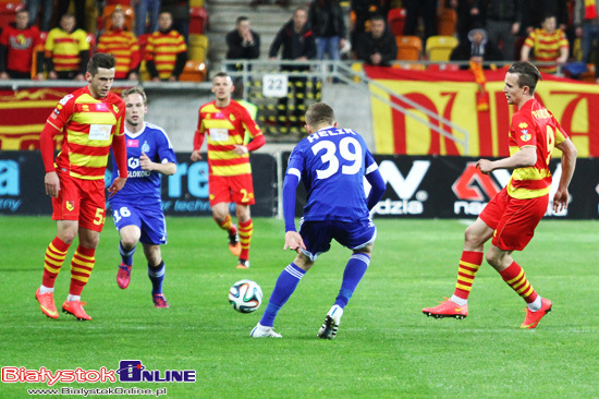 Mecz Jagiellonia Białystok - Ruch Chorzów