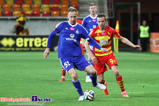 Mecz Jagiellonia Białystok - Ruch Chorzów