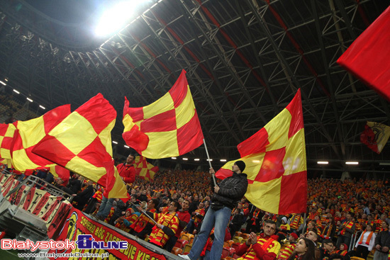 Mecz Jagiellonia Białystok - Ruch Chorzów