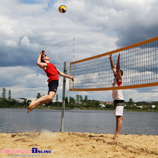 Majówka na plaży miejskiej w Dojlidach