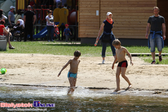 Majówka na plaży miejskiej w Dojlidach