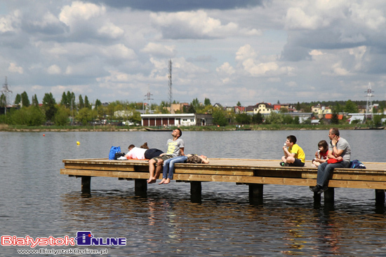 Majówka na plaży miejskiej w Dojlidach