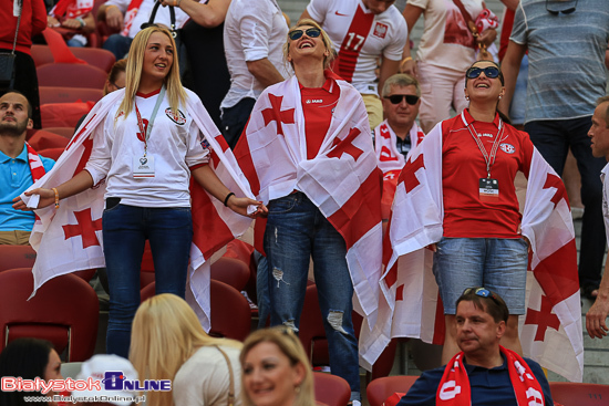 Mecz Polska - Gruzja na Stadionie Narodowym