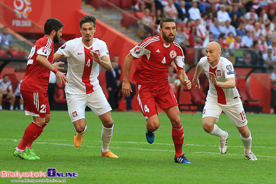 Mecz Polska - Gruzja na Stadionie Narodowym