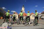 Wakacyjny Peleton Gwiazd promujący szlak Green Velo