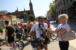 Wakacyjny Peleton Gwiazd promujący szlak Green Velo