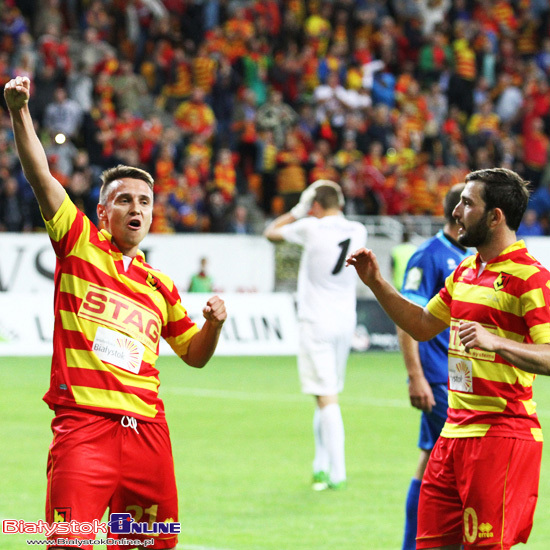 Liga Europy. Jagiellonia Białystok - FK Kruoja Pakruojis