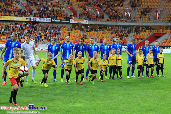 Liga Europy. Jagiellonia Białystok - FK Kruoja Pakruojis