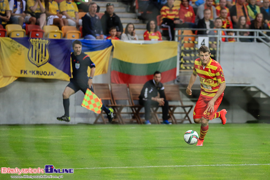 Liga Europy. Jagiellonia Białystok - FK Kruoja Pakruojis