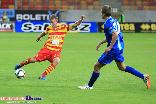 Liga Europy. Jagiellonia Białystok - FK Kruoja Pakruojis