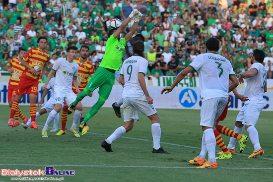 Liga Europy. Omonia Nikozja - Jagiellonia Białystok