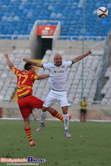 Liga Europy. Omonia Nikozja - Jagiellonia Białystok