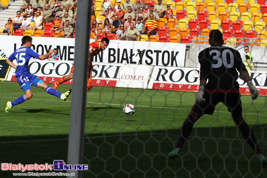 Ekstraklasa. Jagiellonia Białystok - Ruch Chorzów