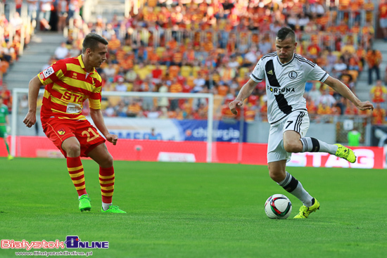 Ekstraklasa. Jagiellonia Białystok - Legia Warszawa