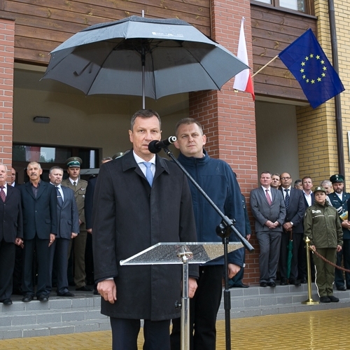 Otwarcie przejścia granicznego w Połowcach