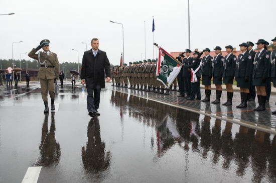 Otwarcie przejścia granicznego w Połowcach