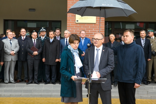 Otwarcie przejścia granicznego w Połowcach