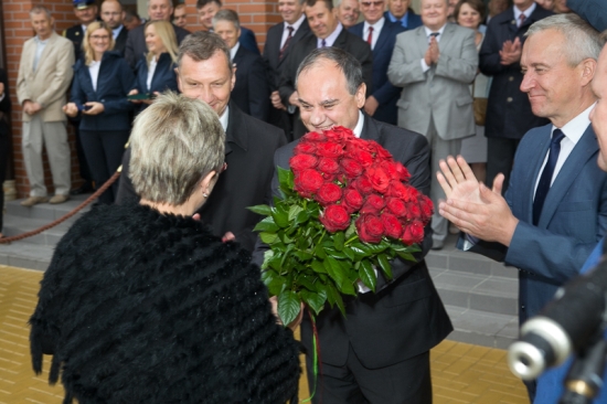 Otwarcie przejścia granicznego w Połowcach