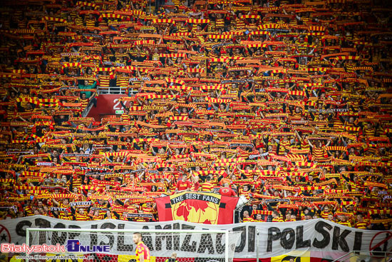 Mecz Jagiellonia Białystok - Lech Poznań