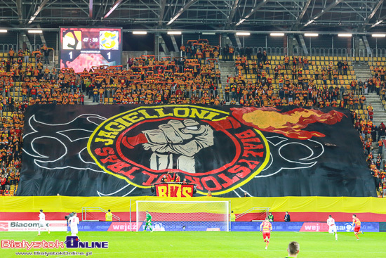 Mecz Jagiellonia Białystok - Wisła Kraków