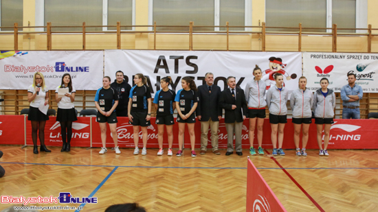 Tenis stołowy. ATS Białystok - Hals Warszawa