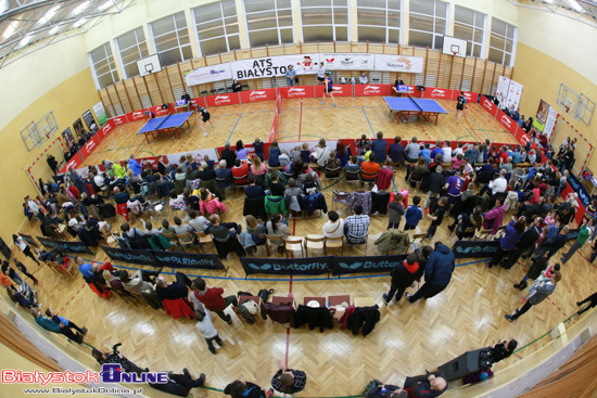 Tenis stołowy. ATS Białystok - Hals Warszawa