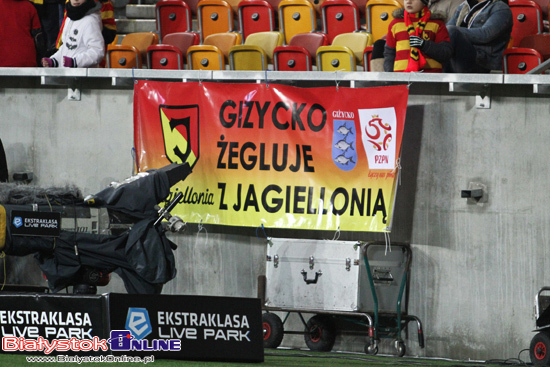 Mecz Jagiellonia Białystok - Cracovia Kraków