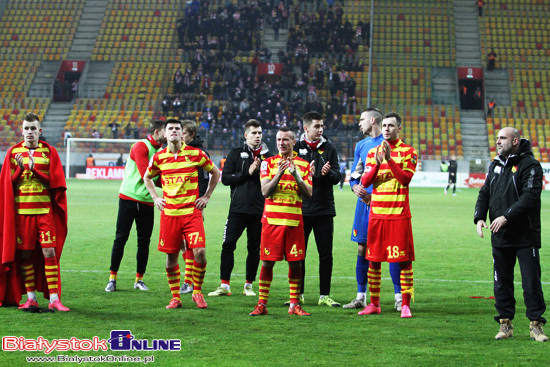 Mecz Jagiellonia Białystok - Cracovia Kraków