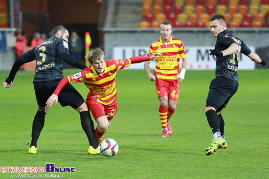 Mecz Jagiellonia Białystok - Cracovia Kraków