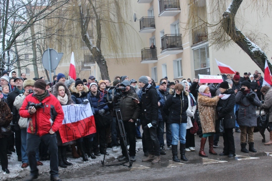 Manifestacja w obronie mediów publicznych